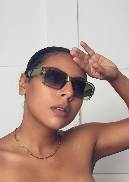 Green Sunkiss Sunglasses