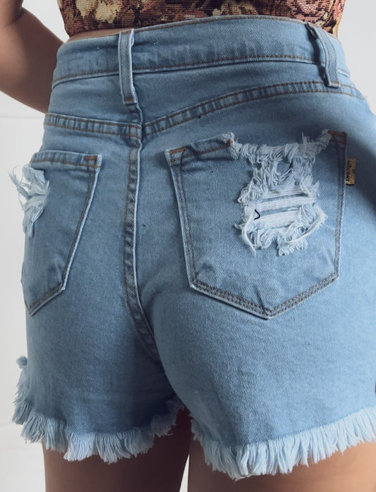 Denim Skort